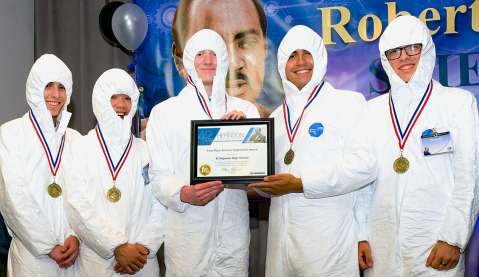 Winners of the El Segundo edition of the Herndon Science Competition