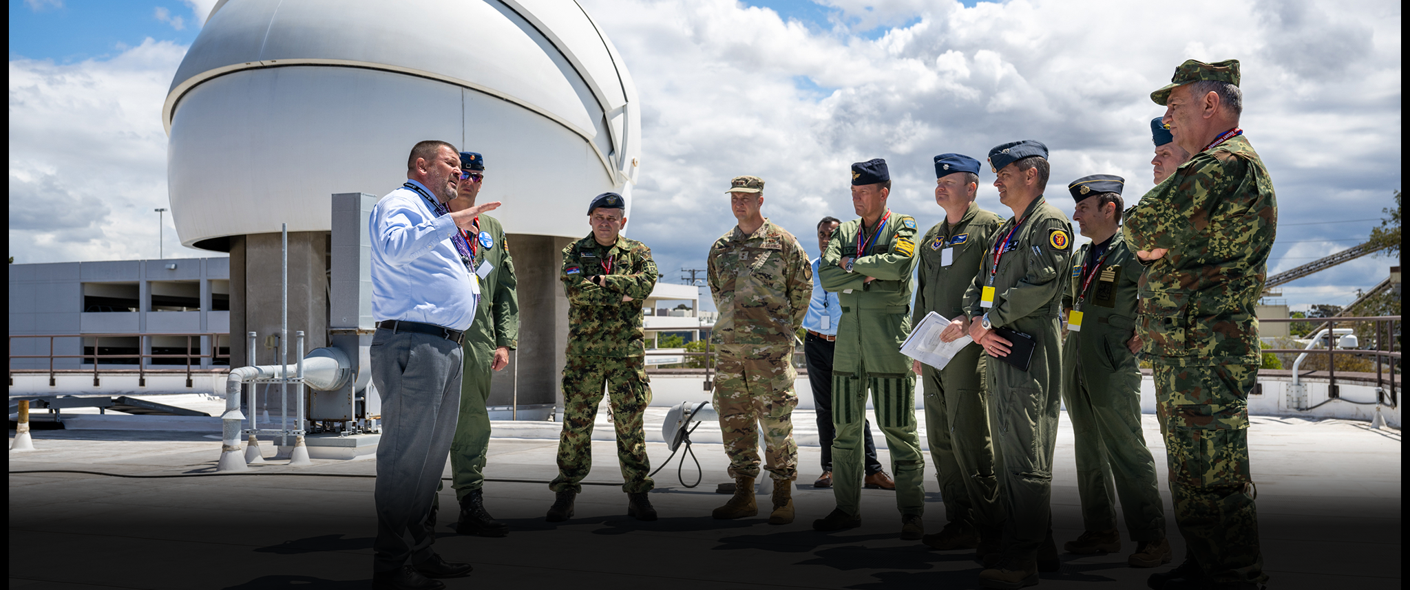 Supporting the nation's collaboration with allied partners, Aerospace hosted members of U.S. Air Force leadership and a cohort of Air Attachés during a visit to Space Systems Command and Aerospace's headquarters in El Segundo.