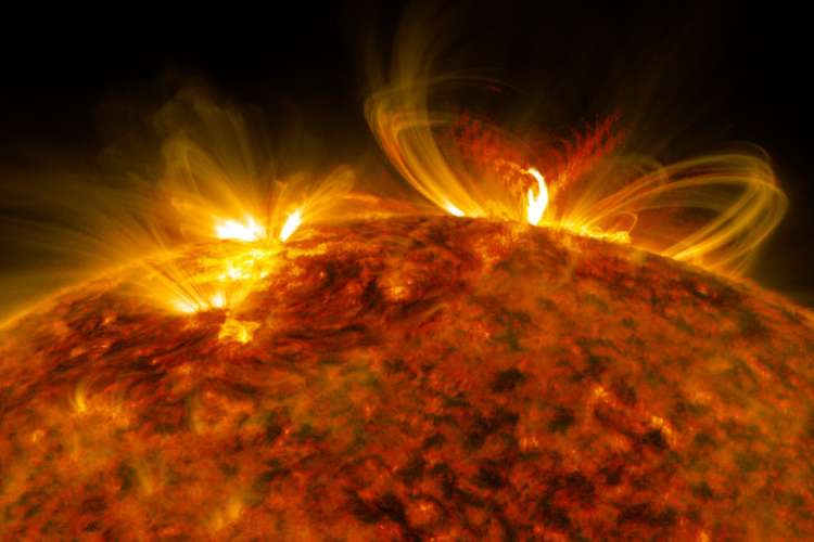 Space Weather Solar Flares