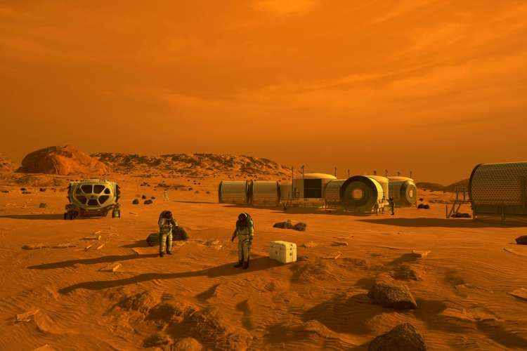 Mars habitat