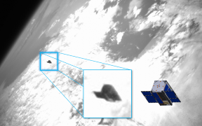 AeroCube 10 - close approach - medium